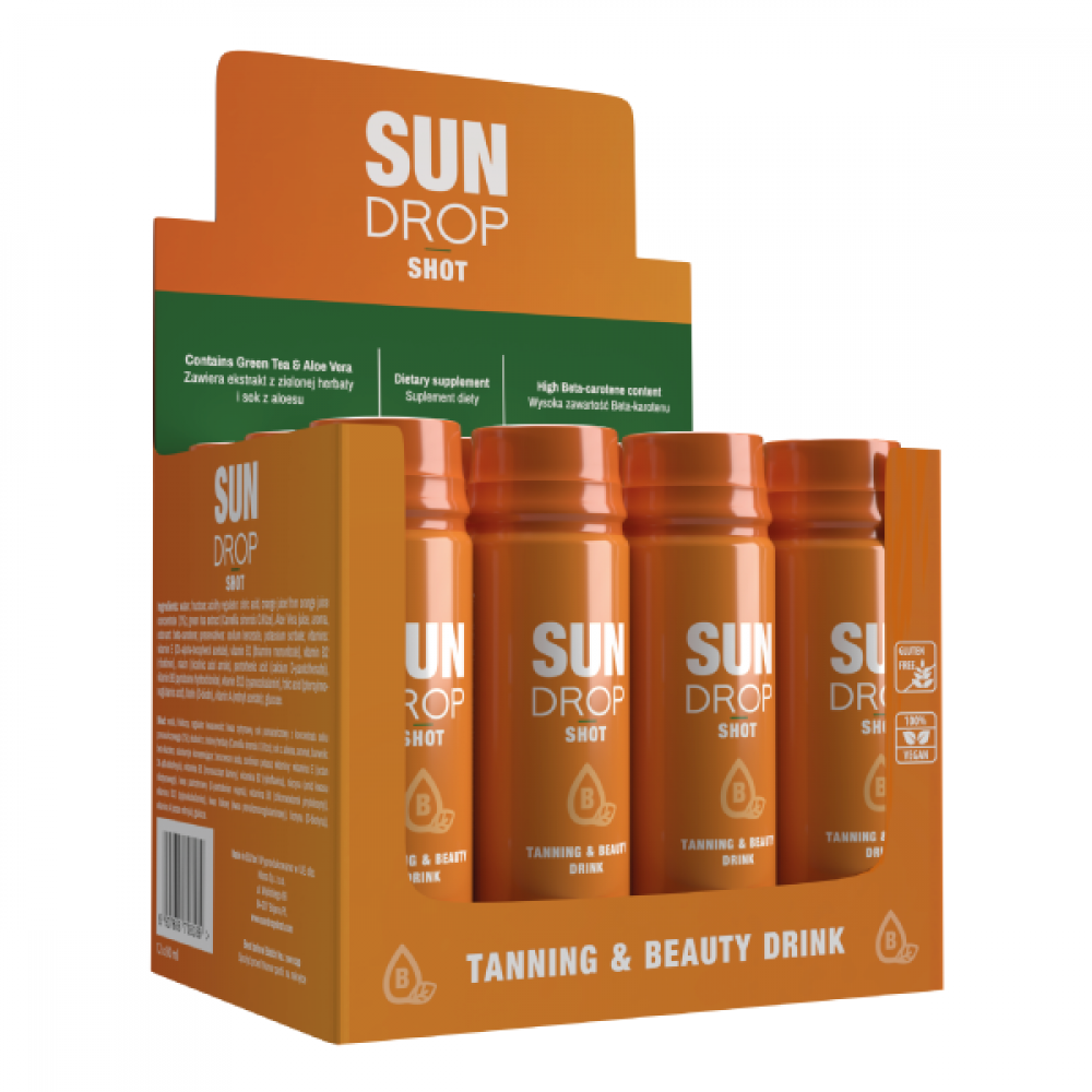 Sun Drop Shot Drink 12 pcs. Tanning & Beauty